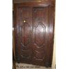 pts308 doors in seventeenth-century chestnut, central Italy, mis. 142 xh 225 max