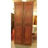 ptl432 red lacquered door, fine &#39;700, 102x238 h cm x3 cm thickness     