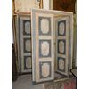 ptl430 n.2 lacquered doors with frame, h 230 cm xl 135 cm xp 6 cm     