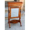 Restored Tuscan walnut mirror Tuscan Empire - early &#39;800     