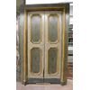 Ptl416 lacquered door, era &#39;700, mis. With frame h cm252 x 155 width.     