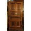 pti594  porta in noce a 5 pannelli lisci,mis. cm 94 x 199 x 2,5