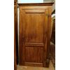 pts639  due porte in noce con telaio, restaurate,mis. tot. h215 x 105