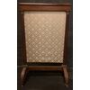 AL314 - Parascintille in legno e stoffa, epoca '800, misure cm L 56 x H 91 x P 32