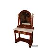 Toilette Consolle Impero Francese di inizio 1800 in Piuma Di Mogano