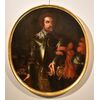 Ritratto di gentiluomo in armatura, Giovanni Bernardo Carbone (Genova, 1616 - 1683) bottega