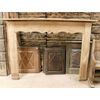 chl142 fireplace in Provencal sweet wood, size 195 cm xh 138,     