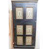 stip195 placard a muro laccato , quattro ante