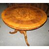 Inlaid rolino table diameter 110 cm     