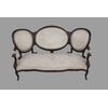 Carved mahogany sofa, 19th century     