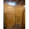 ptl261 coppia di porte barocche e  telaio laccato 