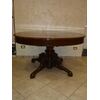 OVAL TABLE IN WALNUT - EXTENDABLE '800    