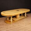 Italian conference table in exotic wood