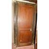 pts664  n. 5 piccole porte con  telaio misura totale esterna cm 90 x 205 ,epoca '800