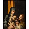 La Pietà con San Giovanni, Luis de Morales, Detto ‘El Divino’ (Badajoz 1509 – 1586) bottega di