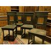 panc86 quattro sedie con seduta in legno  mis. larg.  cm 43 x 39 h 98 cm
