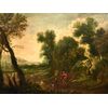 Paesaggio boschivo con l'Arcangelo Raffaele e Tobiolo