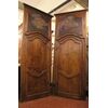 pts382 n. 4 porte '700 con sopraporta dipinto, mis. 120 x 310 h max 