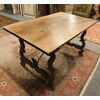 tav176 - walnut table, cm l 137 x prof. 83.5 cm xh 93     