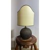 Lampada in ceramica vintage anni '70, h44 cm