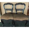 pair of carved Louis Philippe chairs     