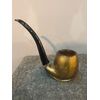 Vaso in vetro a forma di pipa in vetro sommerso.Dino Martens.Vetreria Aureliano Toso.Murano.