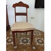 Group of 5 mahogany and mahogany feather chairs     