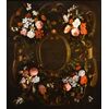 Ghirlanda di fiori con cartiglio, Frans van Everbroeck (Anversa, 1628 – Londra 1693) 