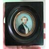 Miniatura  raffigurante personaggio maschile.Firma : Gandolfi.Italia.