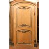 ptl167 n.4 porte laccate piemontesi , ep. '600, h 238 x 130 larg.