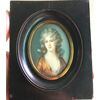 Miniatura  raffigurante figura femminile.
