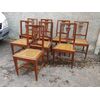 Group of eight Louis XVI chairs     