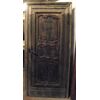 pts694 - coppia di porte Ottocentesche con telaio, cm l 98 x h 213