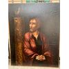 Oil painting on canvas, 80 x 65 cm depicting Saint Peter.     