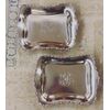 Tiffany & Co. - coppia di vaschette con monogramma EGM