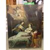 Dipinto del XVII emiliano , raffigurante. “ Transito della Madonna “  cm 99 x 77 