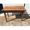 Solid walnut coffee table.     