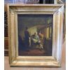 pan253 - oil on panel painting, period second half of the 19th century, size cm 56 xh 64     