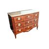 Cassettone Francese Stile Transizione di fine 1700 con Bronzi e Marmo