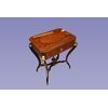 Stupenda toilette francese del 1800 Napoleone III con bronzi e intarsi