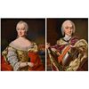 Ritratti di Maria Teresa d'Asburgo e Francesco I di Lorena, Martin van Meytens (Stoccolma 1695 - Vienna 1770)
