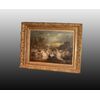 Olio su tela francese "Baccanale con Ninfe" Firmato Marie Rosalbin de Buncey 1833 - 1891