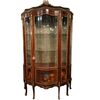 Grande Vetrina Vernis-Martin francese del 1800 con pitture