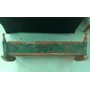 Cradle in lacquered wood with floral decorations. Friuli.     