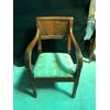 Armchair in walnut, Directory period.     