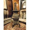 dars386 - cast iron stove, 19th century, size cm 45 xh 123     