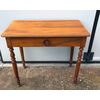 Cherry wood coffee table with one drawer. Louis Philippe period.     