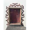 Small showcase in lacquered wood.     