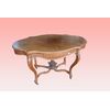 Tavolo da salotto francese stile Luigi Filippo del 1800 in palissandro 