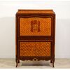 Secretaire in legno intarsiato, Piemonte, epoca neoclassica, seconda metà XVIII secolo